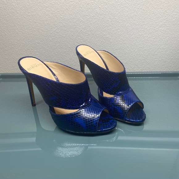 Alexandre Birman Python Mules - Picture 1 of 6